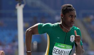 Amid questions about her appearance, South Africa&#39;s Caster Semenya is a favorite to win gold in the 800 meters. (Associated Press)