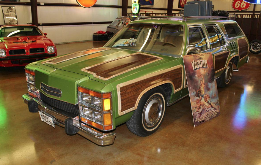 The 1979 station wagon believed to have been used in the 1983 National Lampoon's "Vacation" movie. Screen captured from Hemmings.com on August 18, 2016.
