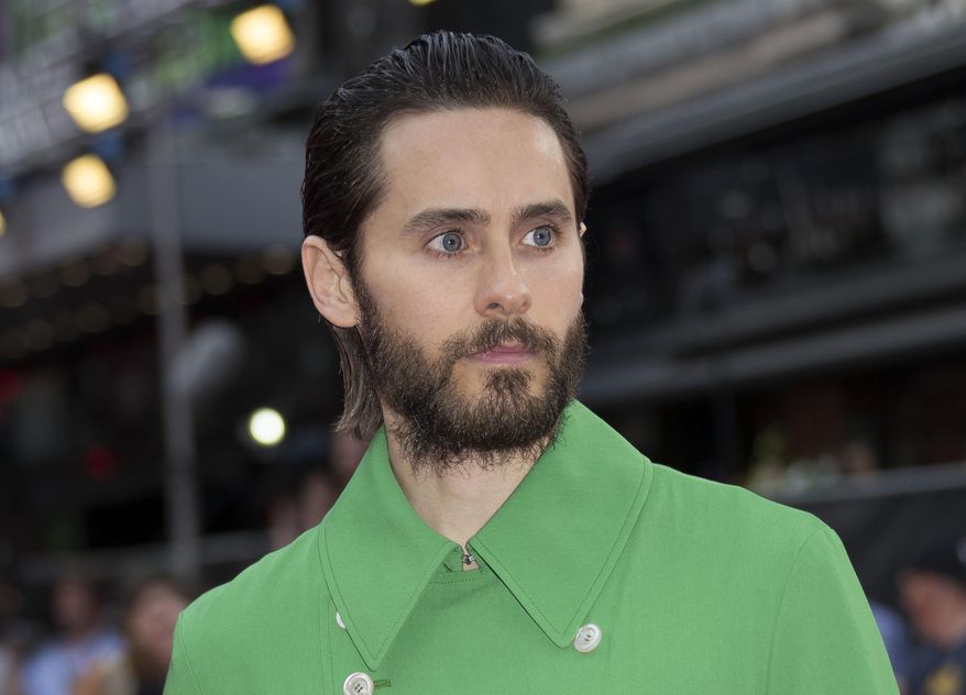 Actor Jared Leto poses for photographers at the European Premiere of Suicide Squad, at a central London cinema, Aug. 3, 2016. Mr. Leto will join Harrison Ford and Ryan Gosling in the sequel to "Blade Runner." (AP Photo/Joel Ryan) ** FILE **