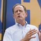 U.S. Sen. Pat Toomey, R-Pa., speaks to supporters gathered outside Sara&#39;s Restaurant near Erie, Pa., during a Pennsylvania campaign stop on Friday, Aug. 19, 2016, in Millcreek Township, Pa. (Andy Colwell/Erie Times-News via AP) ** FILE **