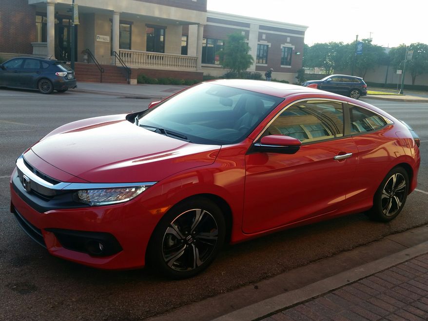 If you think you know all about the Honda Civic, then think again. This roomy little compact car has been redesigned for 2016, and while it is inexpensive, it also offers loads of extras. For fuel-conscious drivers it’s a good option with a turbocharged engine that won’t slow you down. The sporty factor is definitely a plus when driving the 2016 Honda Civic. (Photo by Rita Cook)