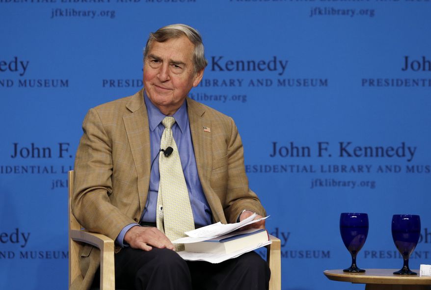 FILE--In this Feb. 5, 2013 file photo, Graham Allison, Professor of Government at Harvard's John F. Kennedy School, listens during an event in Boston. Imagine a dream team of the nation's top historians, recruited by the White House to advise the president on major decisions. That's the idea being pitched by two Harvard University scholars who allege that many U.S. leaders know alarmingly little about history, both in their own country and in others. Campaigns for Hillary Clinton and Donald Trump did not immediately say whether they support the idea. (AP Photo/Elise Amendola, File)