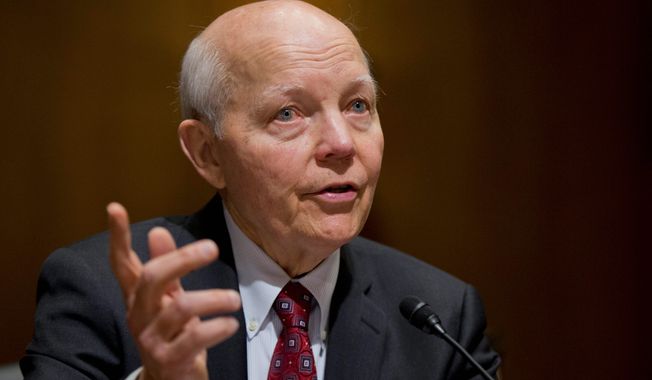 IRS Commissioner John Koskinen said his agency will stop targeting the nonprofit applications of tea party groups, and will process held-up applications. (Associated Press)