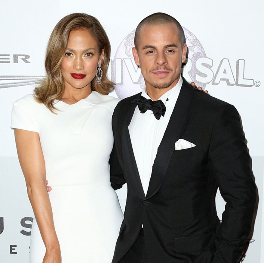 Jennifer Lopez is 18 years older than Casper Smart. She was 43 and he was 25 when they started dating. (AP Photo)