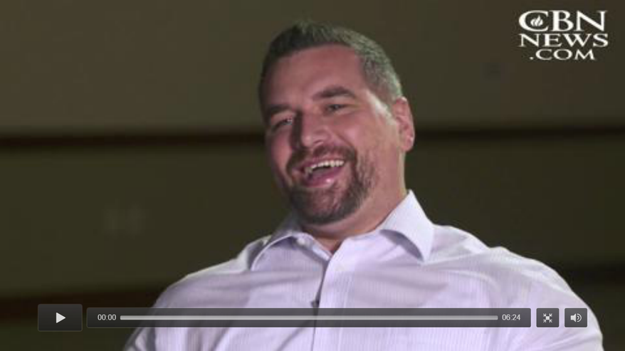 Christian rap artist Joe Salant. Image courtesy of CBN.