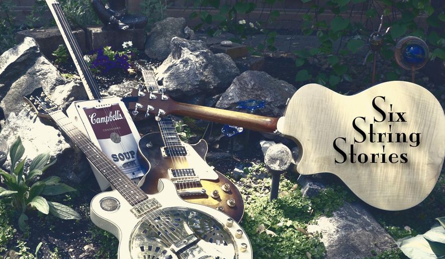 This CD cover image released by M.C. Records shows "Six String Stories," by Joanna Connor. (M.C. Records via AP)