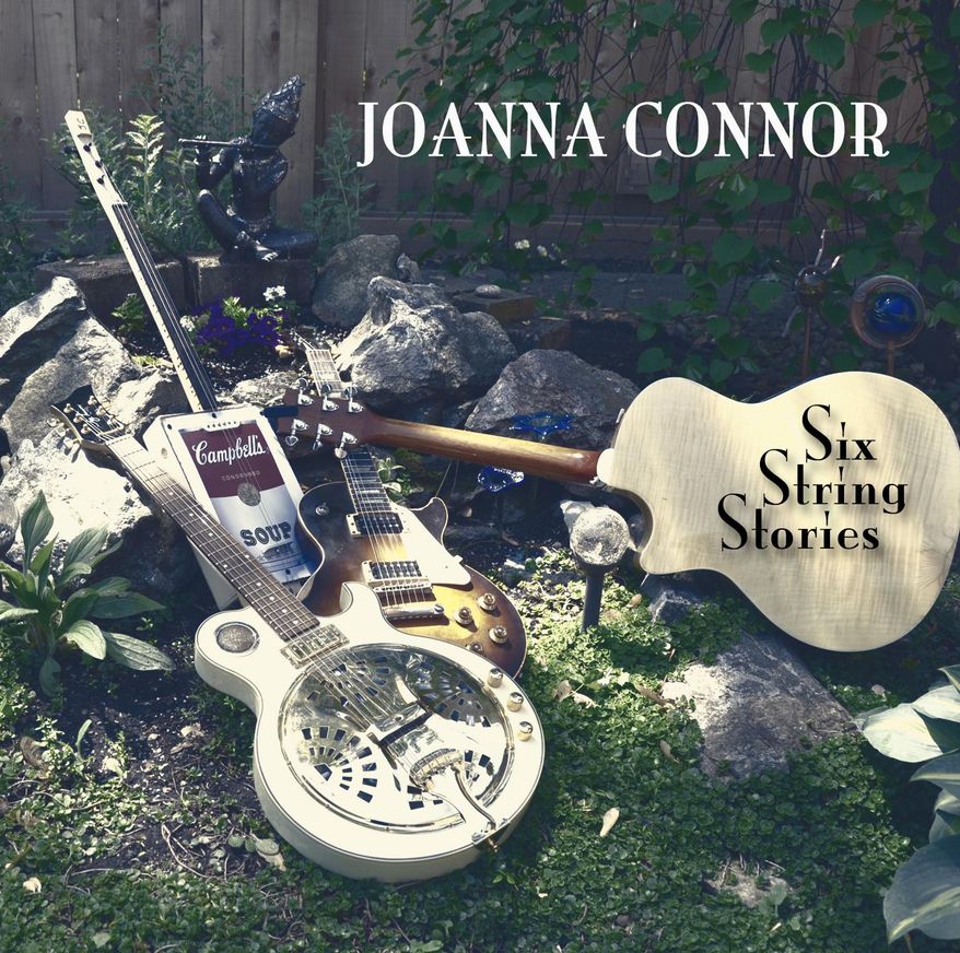 This CD cover image released by M.C. Records shows "Six String Stories," by Joanna Connor. (M.C. Records via AP)