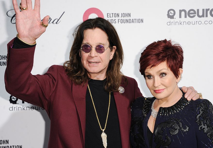 Ozzy Osbourne married Sharon Arden on 4 July 1982 and had three children with her. He later said that he deliberately married Arden on the US Independence Day so that he'd never forget his anniversary. Their children are Aimee, Kelly, and Jack. They also took in family friend Robert Marcato after his mother died, but never legally adopted him. Osbourne has numerous grandchildren. (Photo by Richard Shotwell/Invision/AP)