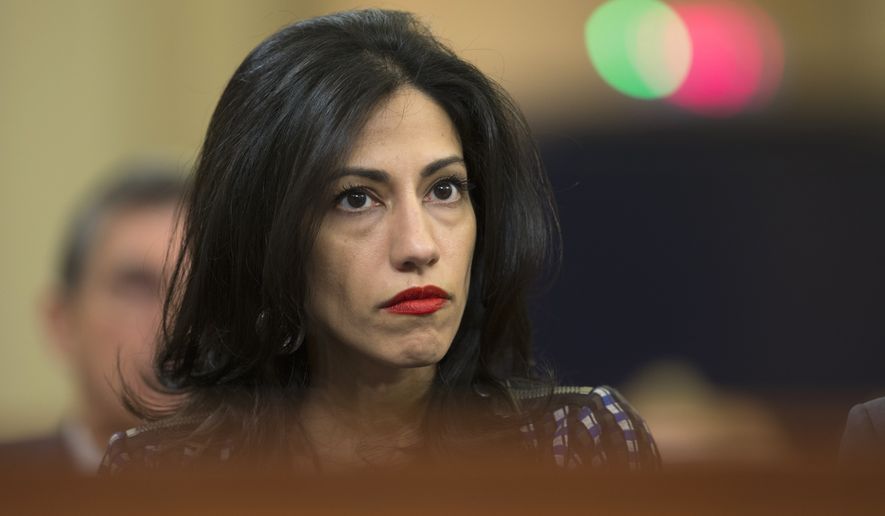 Huma Abedin announced Monday that she is separating from her husband, Anthony Weiner, after the former congressman and New York City mayoral candidate was caught up in yet another sexting scandal. (Associated Press)