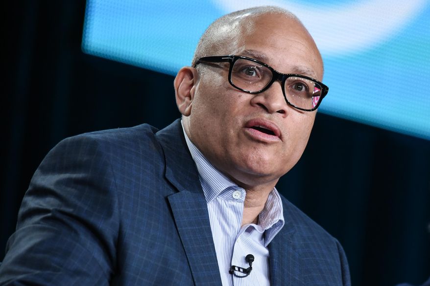 FILE - In this Jan. 10, 2015, file photo, Larry Wilmore speaks at the Viacom 2015 Winter Television Critics Association (TCA) press tour in Pasadena, Calif. Wilmore told CBS' Stephen Colbert Sept. 1, 2016, that he was "very disappointed" when Comedy Central abruptly cancelled his "Nightly Show" in August. (Photo by Richard Shotwell/Invision/AP, File)