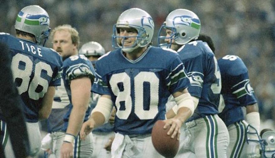 NFL Hall of Fame member Steve Largent told a Seattle radio station on Thursday, Sept. 8, 2016, that players should not bring their political activism into stadiums on game day. (Associated Press) ** FILE **