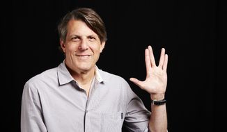 In this June 29, 2015 photo, lawyer-turned-director Adam Nimoy, son of the late Star Trek actor Leonard Nimoy,  poses for a portrait in New York to promote his documentary about his father, &quot;For the Love of Spock.&quot; (Photo by Dan Hallman/Invision/AP)