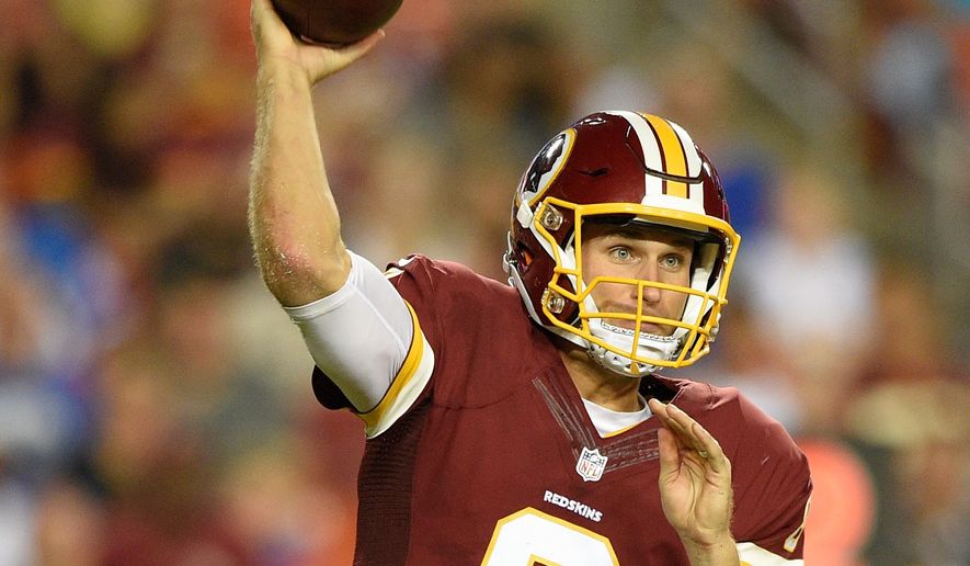 The Washington Redskins' Kirk Cousins had his first full offseason to prepare for his role as starting quarterback. (Associated Press)