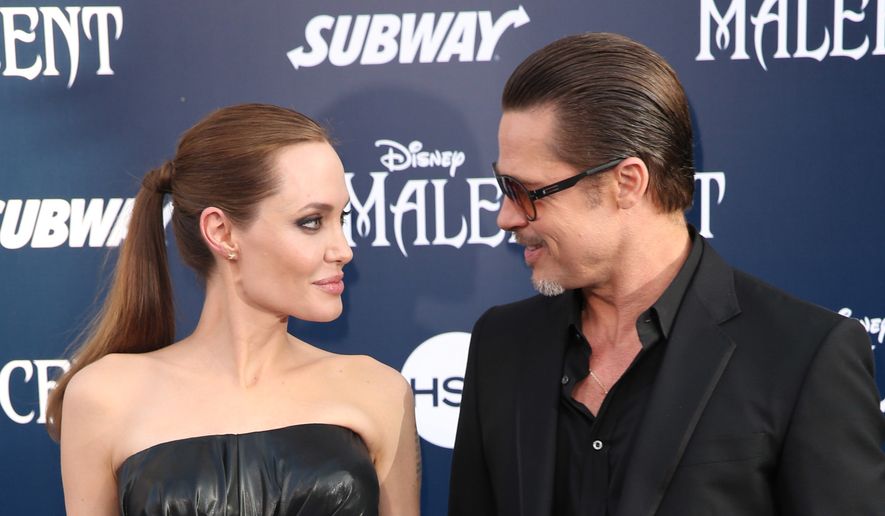 In this May 28, 2014, file photo, Angelina Jolie and Brad Pitt arrive at the world premiere of &quot;Maleficent&quot; in Los Angeles. Angelina Jolie Pitt has filed for divorce from Brad Pitt, bringing an end to one of the world&#x27;s most star-studded, tabloid-generating romances. An attorney for Jolie Pitt, Robert Offer, said Tuesday, Sept. 20, 2016, that she has filed for the dissolution of the marriage. (Photo by Matt Sayles/Invision/AP, File) **FILE**