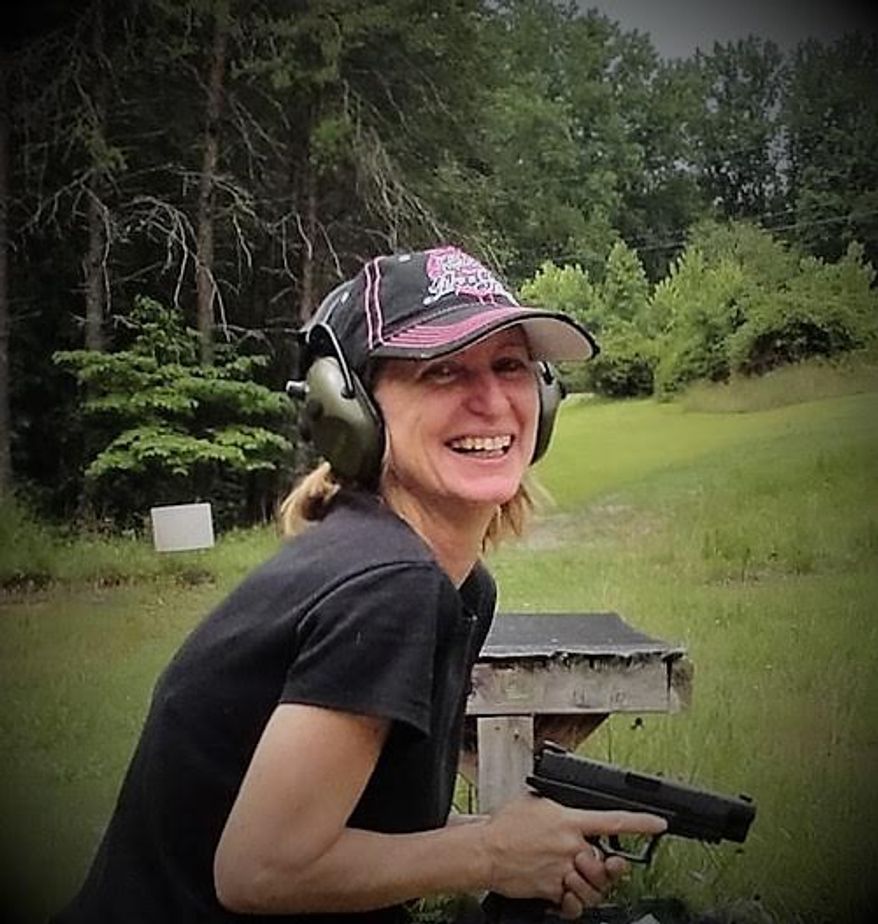 The Well Armed Woman Virginia State Leader Dawn Dolpp with her Every Day Carry gun.
