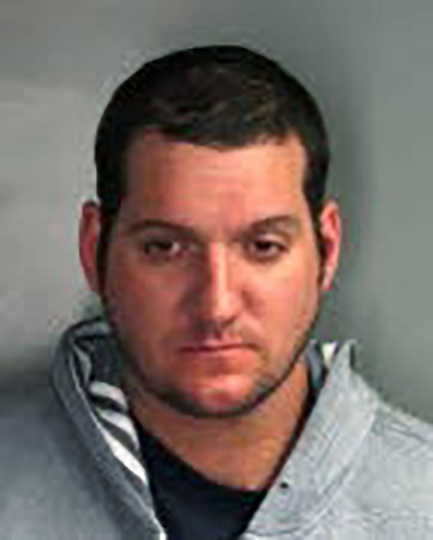 This Sept. 16, 2016, photo provided by the Escondido Police Department shows San Marcos resident Jeremy Vague. Police arrested Vague on suspicion of sexually assaulting several women while working as a driver for Uber and Lyft in Escondido, Calif. (Escondido Police Department via AP)