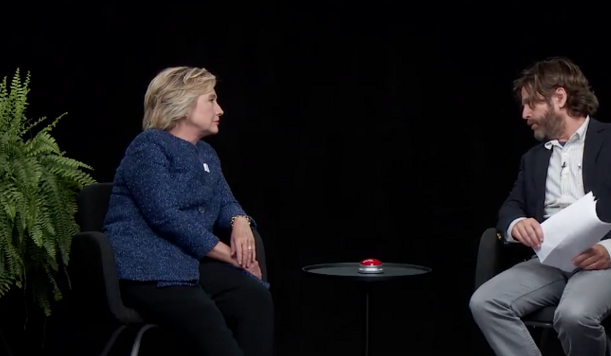 Hillary Clinton&#39;s &#39;Between Two Ferns&#39; interview.