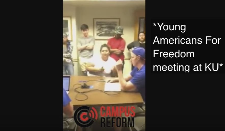 Screen grab from Campus Reform's YouTube channel. (Source: https://www.youtube.com/watch?v=-NZVknySeE4)