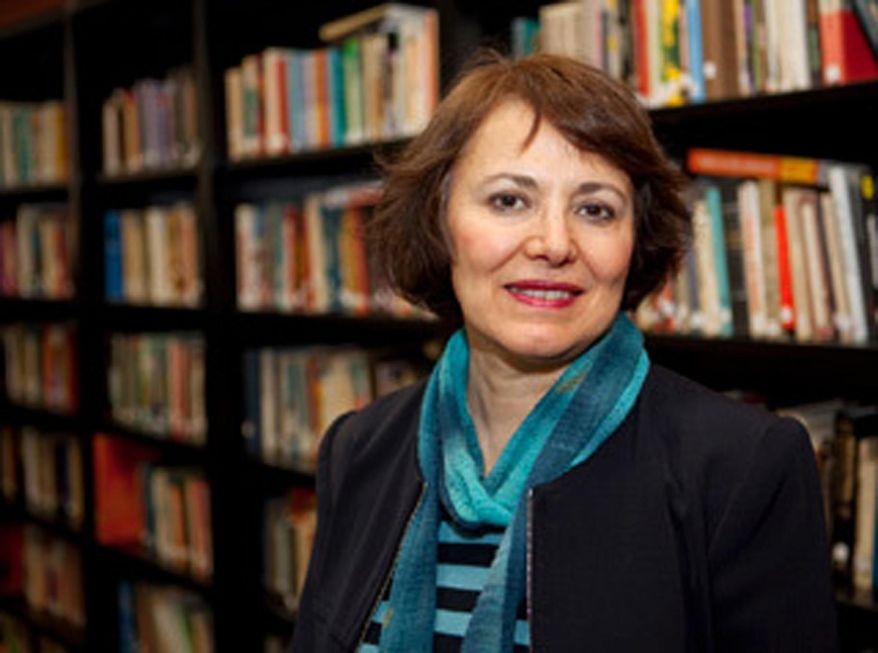 FILE - This undated file photo made available by Amanda Ghahremani, shows retired Iranian-Canadian professor Homa Hoodfar. Iranian media are saying Monday, Sept. 26, 2016, that the country has released retired Canadian-Iranian professor Homa Hoodfar, who was detained in the Islamic Republic earlier this year. (Courtesy of Amanda Ghahremani via AP, File)