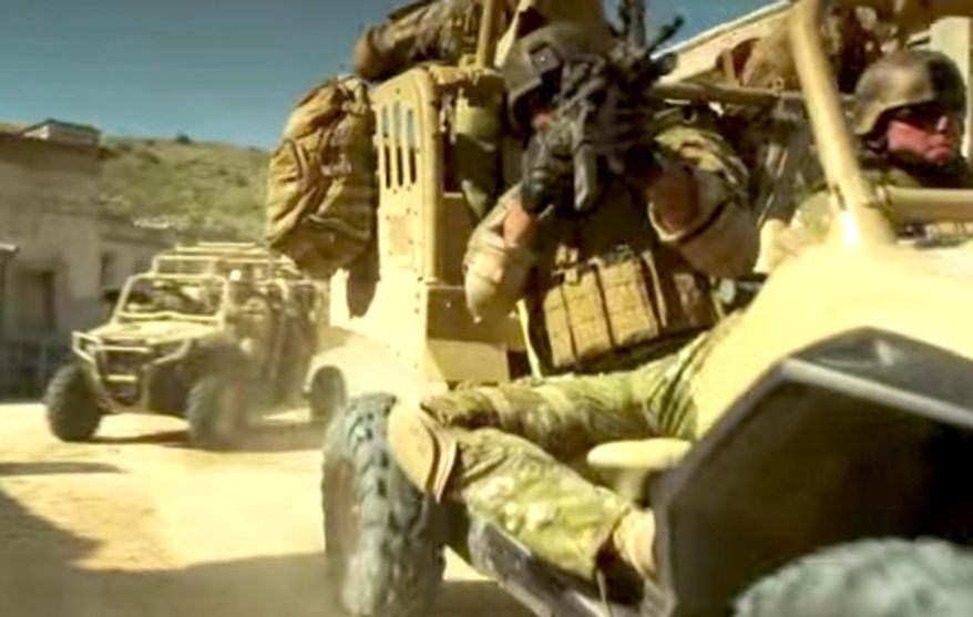 The U.S. Marine Corps plans on purchasing 144 Polaris MRZR-Ds for infantry units. The Polaris Defense vehicles will allow troops to stay off-road and carry 1,500 pounds of payload. (YouTube, Polaris Defense)