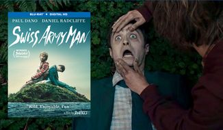 Paul Dano and Daniel Radcliffe star in Lionsgate Home Entertainment&#39;s &quot;Swiss Army Man,&quot; now available on Blu-ray.
