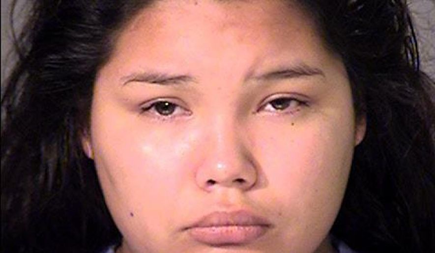 This undated photo provided by the Multnomah County Sheriff's office shows Ariana Cortez. Cortez has been arrested and accused of killing a man in Gresham, Ore. A Gresham police spokesman said Monday, Oct. 10, 2016, that Cortez has been booked into the Multnomah County Jail on a murder charge. (Multnomah County Sheriff's Office via AP)