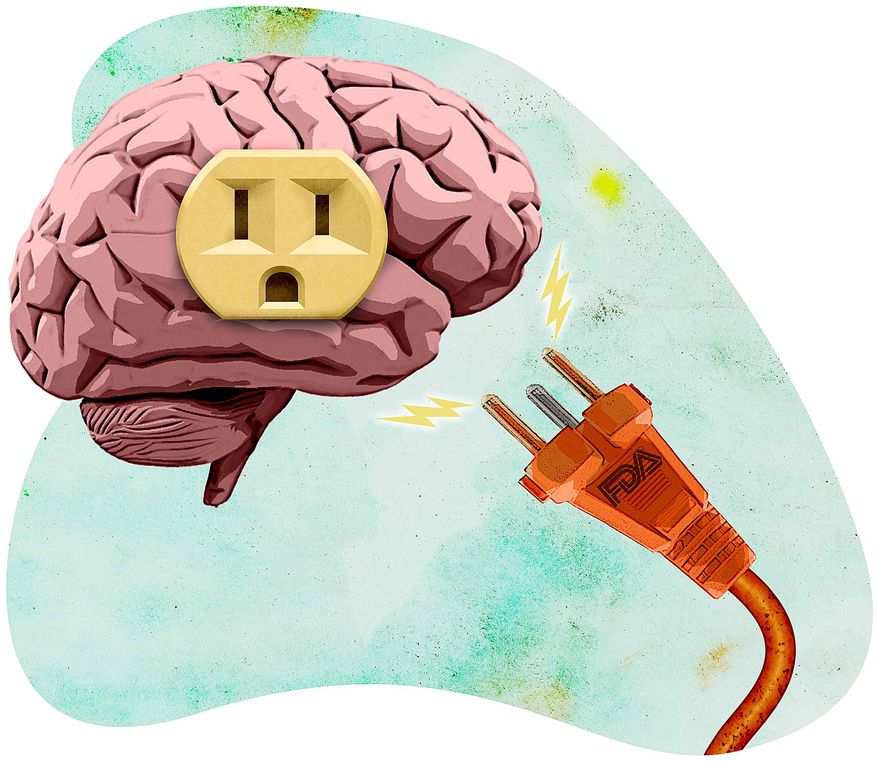 Shock Therapy Illustration by Greg Groesch/The Washington Times