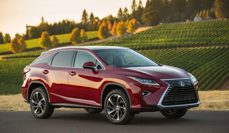 Lexus Redesigns 2016 Suv Washington Times 2016 Lexus Rx 350 Photo By Rita Cook
