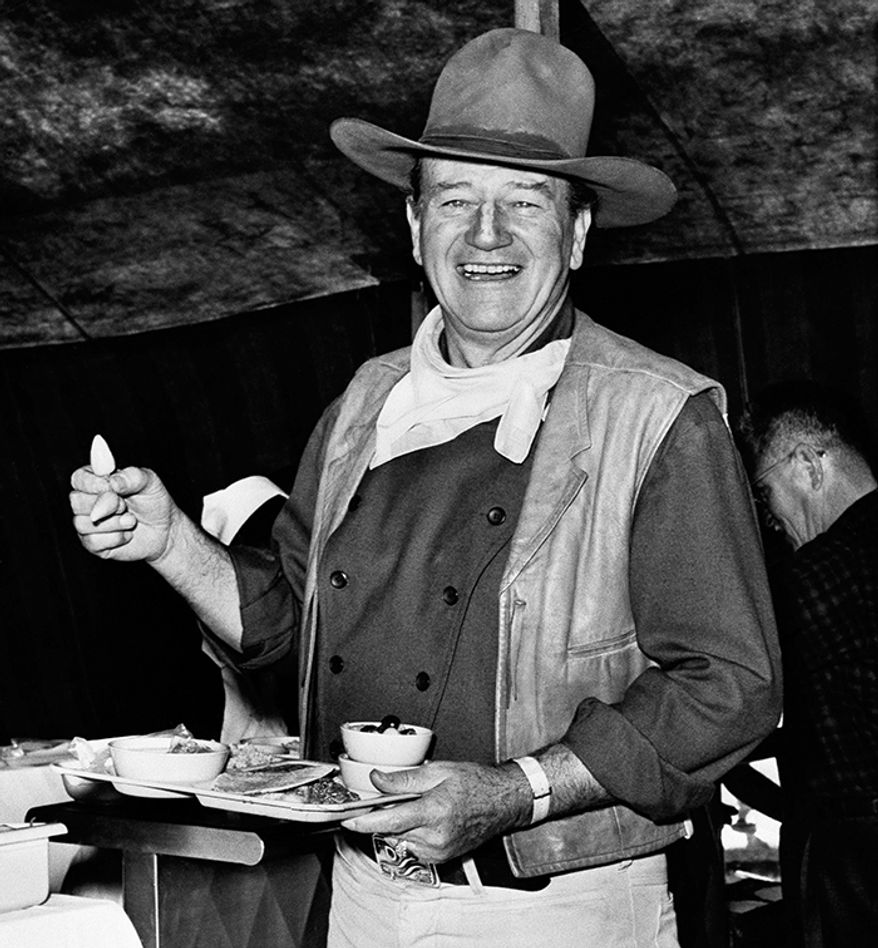 John Wayne born Marion Robert Morrison; May 26, 1907 – June 11, 1979. (AP Photo)
