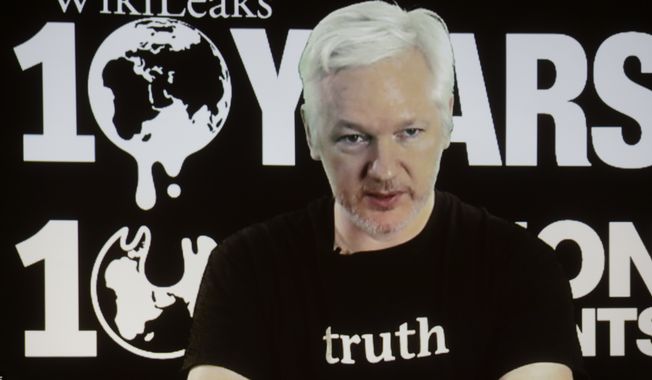 WikiLeaks founder Julian Assange (Associated Press)