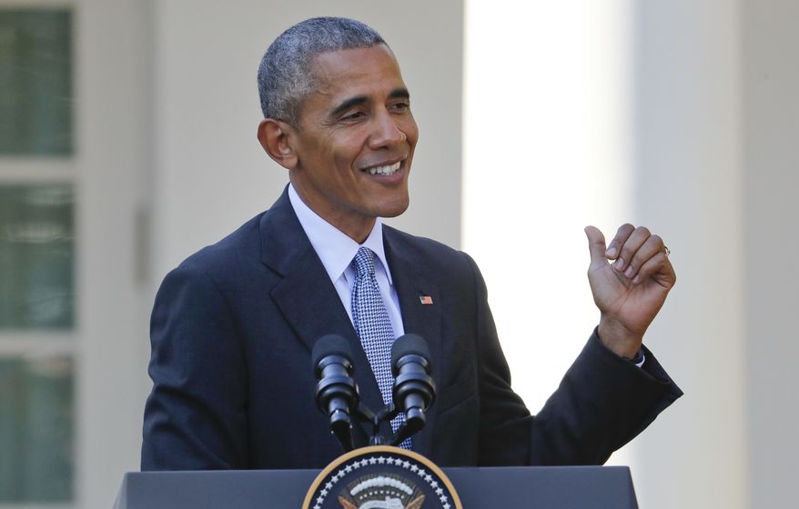 No fewer than 22 journalists and media types were attending President Obama's glittering dinner in honor of Italian Prime Minister Matteo Renzi in a giant tent on the South Lawn Tuesday evening. Typically the White House includes a handful of journalists as guests at state dinners. (Associated Press)