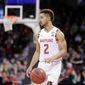 Maryland guard Melo Trimble returns for his junior season after withdrawing from the NBA draft. He rarely played fewer than 35 minutes a game last season. (Associated Press)