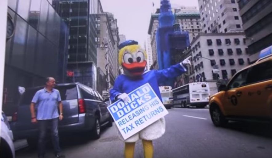 On Monday, Project Veritas Action released another hidden-camera video in which Democracy Partners&#39; head Robert Creamer said that the Democratic presidential candidate personally gave the go-ahead for him to proceed with the &quot;Donald Duck&quot; strategy. (Source: https://www.youtube.com/watch?v=EEQvsK5w-jY)