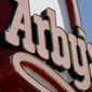 In this Monday, March 1, 2010, file photo, an Arby&#39;s restaurant sign is shown in Cutler Bay, Fla. (AP Photo/Wilfredo Lee, File)