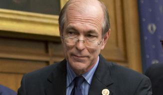 FILE – In this May 8, 2014, file photo, U.S. Rep. Scott Garrett, R-N.J., attends a hearing about the international financial system on Capitol Hill in Washington. (AP Photo/Manuel Balce Ceneta, File)