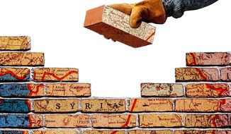 Building a Confederation in Syria Illustration by Greg Groesch/The Washington Times