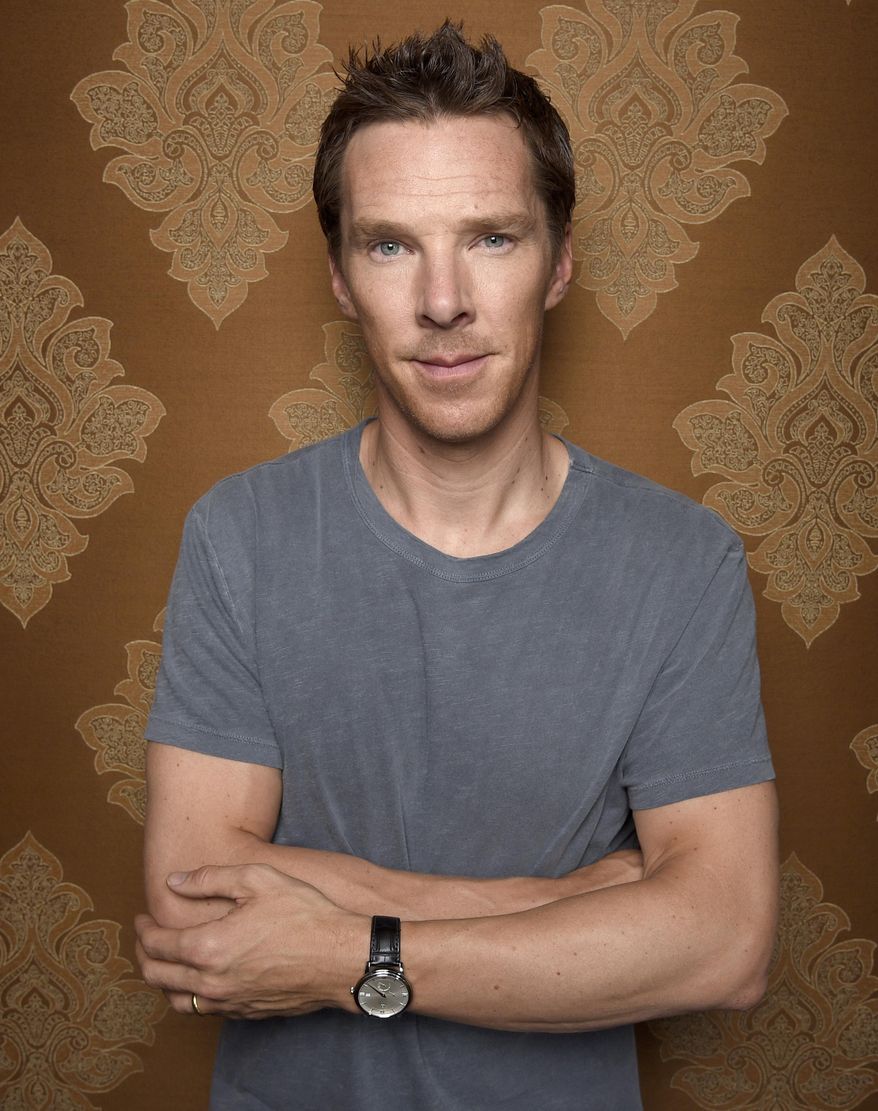In this Oct. 19, 2016 photo, Benedict Cumberbatch poses at The Montage Hotel in Beverly Hills, Calif., to promote his film "Doctor Strange." (Photo by Chris Pizzello/Invision/AP)