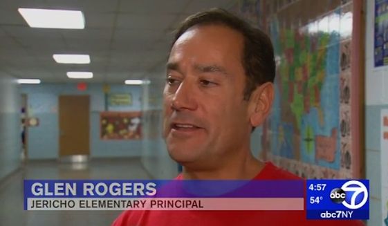 Officials at Jericho Elementary School in Centereach, New York, have canceled its traditional mock presidential election after kids chanted "Trump" and repeated "negative rhetoric about minorities," according to the school principal. (WABC)