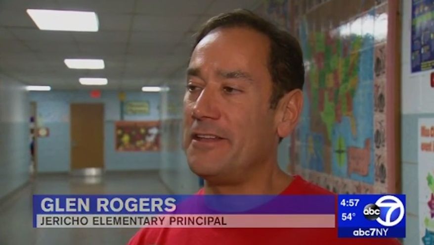 Officials at Jericho Elementary School in Centereach, New York, have canceled its traditional mock presidential election after kids chanted "Trump" and repeated "negative rhetoric about minorities," according to the school principal. (WABC)