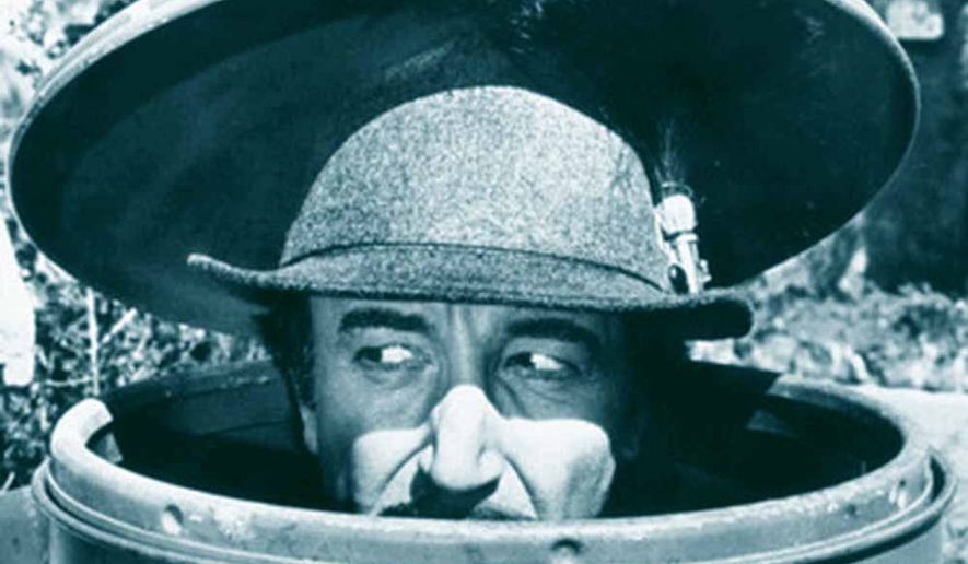 Peter Sellers as Inspector Clouseau (Associated Press) ** FILE **