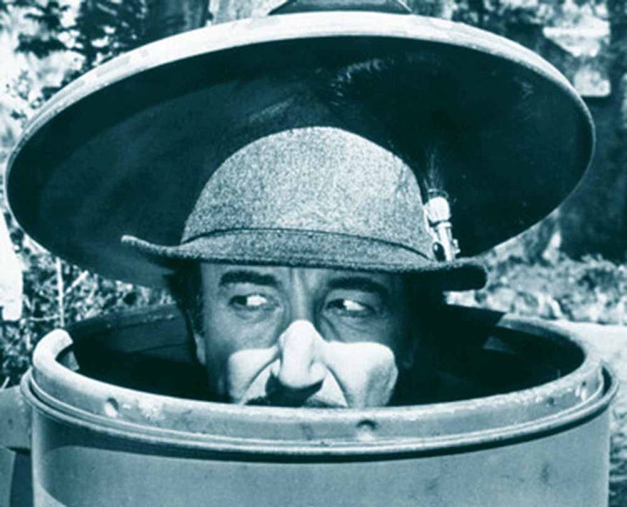 Peter Sellers as Inspector Clouseau (Associated Press) ** FILE **