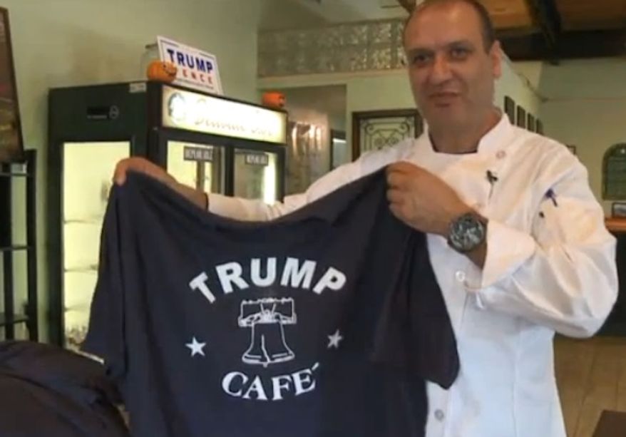 Eddie Hawa, a Muslim immigrant, has completely rebranded his Texas restaurant to honor Republican presidential nominee Donald Trump. (CW39)