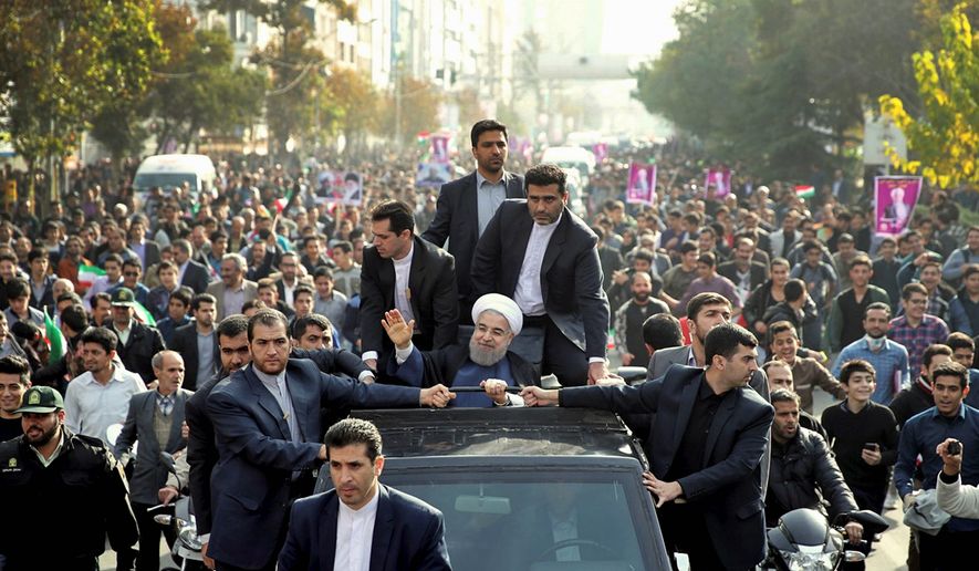 Iranian President Hassan Rouhani says the surprise presidential election of Donald Trump last week will have no effect on his country or on the multinational nuclear deal. (Associated Press)