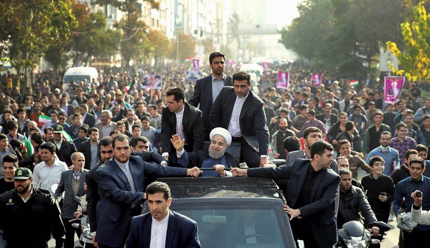 Iranian President Hassan Rouhani says the surprise presidential election of Donald Trump last week will have no effect on his country or on the multinational nuclear deal. (Associated Press)