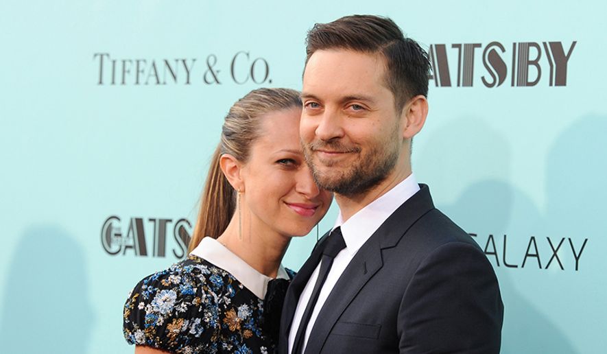 Tobey Maguire met jewelry designer Jennifer Meyer in 2003 while he was shooting the movie Seabiscuit at Universal Studios, and they became engaged in April 2006. Their daughter, Ruby Sweetheart Maguire, was born in November 2006. Ruby's middle name comes from a childhood nickname of Meyer's given to her by her grandmother, who died a few months before Ruby's birth. Maguire and Meyer married on September 3, 2007, in Kona, Hawaii. Their second child, son Otis Tobias Maguire, was born in May 2009. On October 18, 2016, the couple announced their separation after nine years of marriage. (AP Photo)