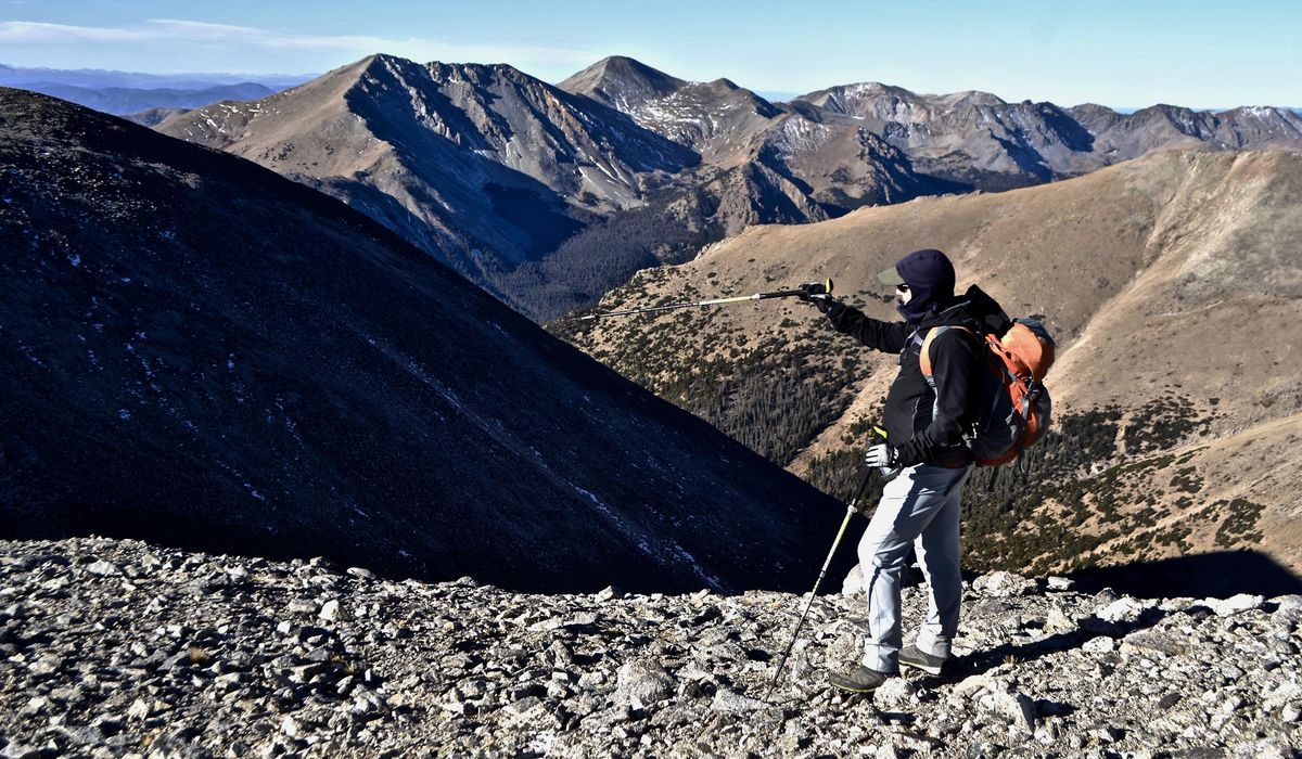 NextImg:Hiker left stranded by coworkers overnight on Colorado mountain in freezing rain, high winds