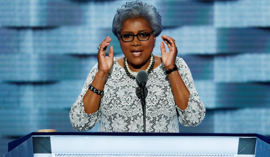 Donna Brazile said she was shocked at the sorry condition of the Democratic National Committee&#39;s finances when she took over in July 2016. (Associated Press/File)