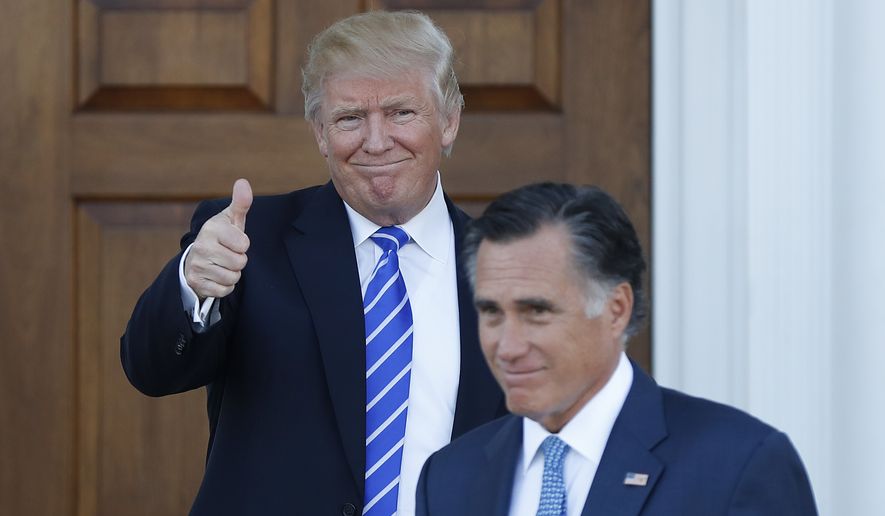 Even as Mitt Romney ponders a job in Donald Trump&#x27;s administration and the Bush family made congratulatory calls to the president-elect, their staffers and other leaders of the failed &quot;Never Trump&quot; movement have gone silent or made themselves scarce. (Associated Press)