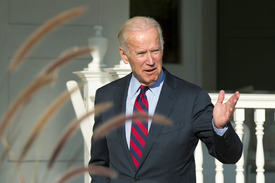 Joseph R. Biden said he was reminded of the 1960s "limousine liberals." (Associated Press)
