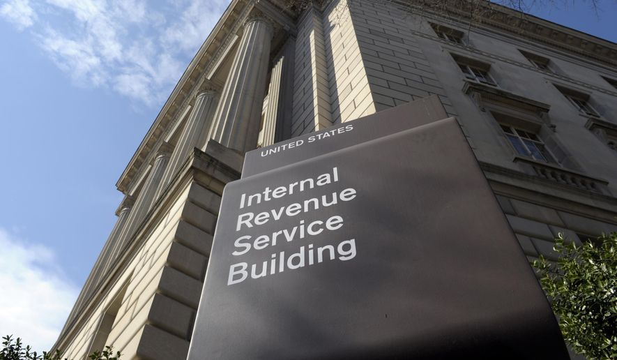 This photo March 22, 2013, file photo shows the exterior of the Internal Revenue Service (IRS) building in Washington. (AP Photo/Susan Walsh, File)